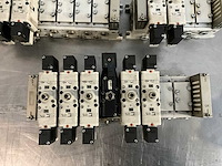 Smc pneumatisch solenoïdeklep spruitstuk (3x) - afbeelding 2 van  4