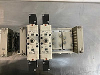 Smc pneumatisch solenoïdeklep spruitstuk (3x) - afbeelding 3 van  4