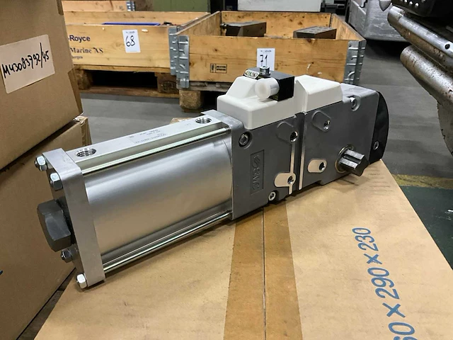 Smc pneumatische actuator (2x) - afbeelding 3 van  5