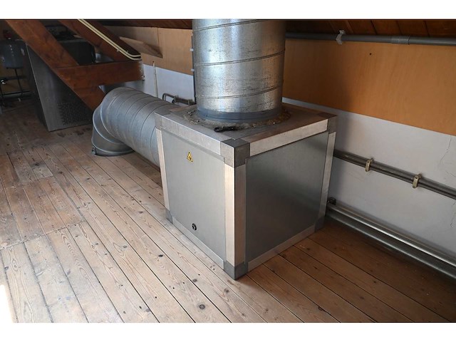 Smeba dahle ab classic dc-33 3-delige bakkerijoven met afzuiging - afbeelding 10 van  11