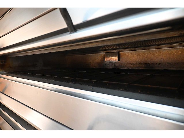 Smeba dahle ab classic dc-33 3-delige bakkerijoven met afzuiging - afbeelding 6 van  11