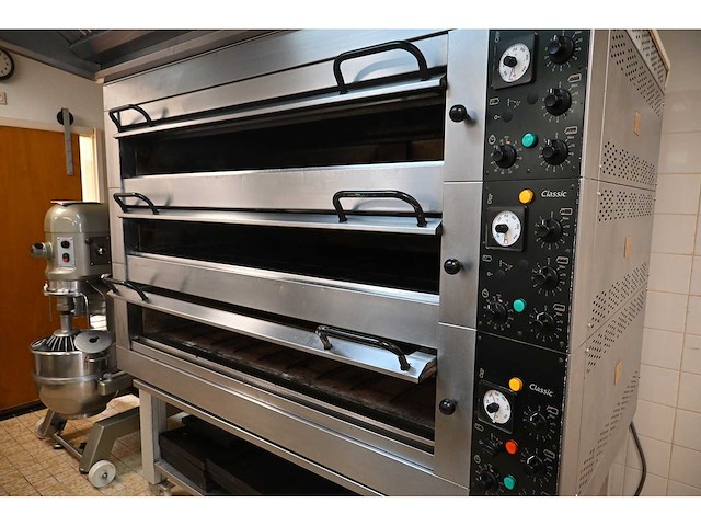 Smeba dahle ab classic dc-33 3-delige bakkerijoven met afzuiging - afbeelding 11 van  11