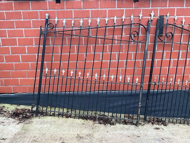 Smeedijzer poort - afbeelding 4 van  8