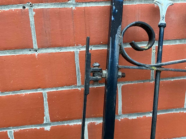 Smeedijzer poort - afbeelding 7 van  8