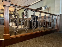 Smeedijzeren balustrade (2x) - afbeelding 1 van  4