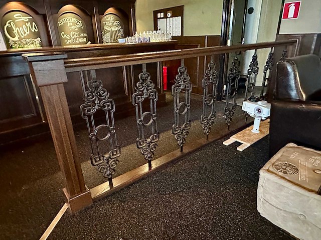 Smeedijzeren balustrade (2x) - afbeelding 4 van  4