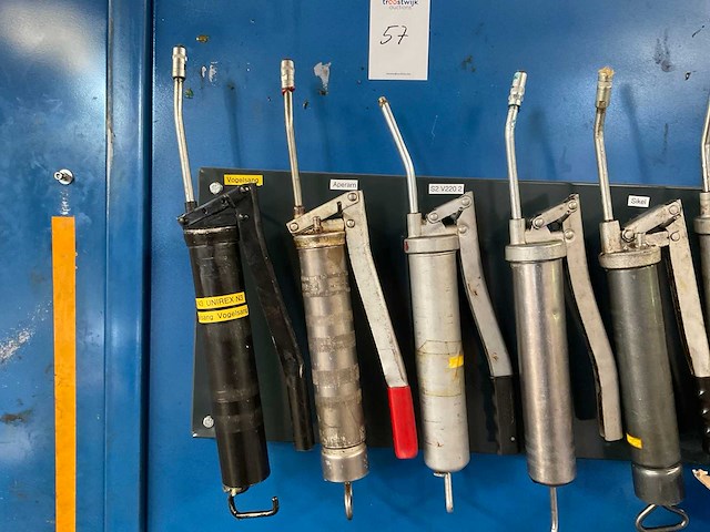 Smeermiddelen met 8 vetspuiten - afbeelding 4 van  8