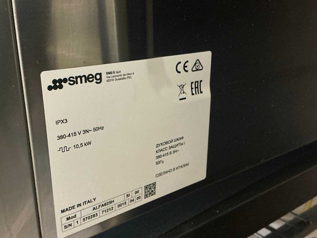 Smeg alfa625ehds bakkerijoven - afbeelding 5 van  5