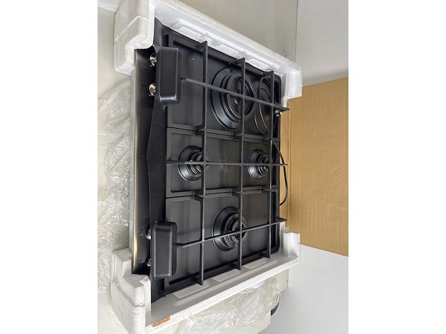 Smeg classic px364lde kookplaat roestvrijstaal ingebouwd 60 cm gaskookplaat 4 zone(s) - afbeelding 3 van  3
