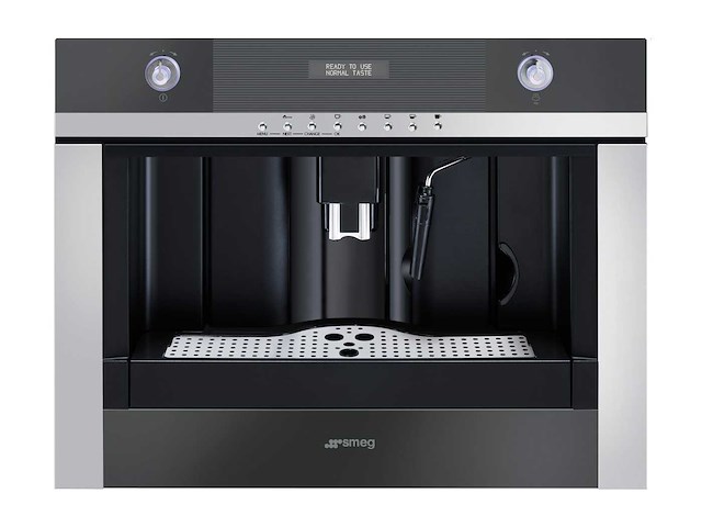 Smeg cmsc45ne koffiemachine zwart - afbeelding 1 van  3