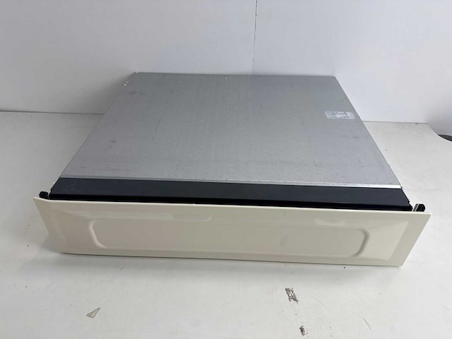 Smeg cpr915p warmhoudlade - hoogte 15cm - 20,5l - crv®me - afbeelding 3 van  5