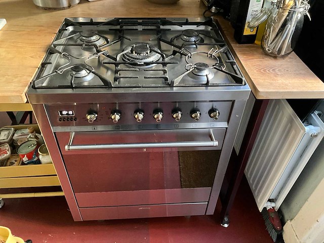 Smeg ctgmxnl8 gasfornuis - afbeelding 3 van  8