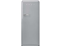 Smeg fab28rsv5 combi-koelkast vrijstaand 270 l d zilver - afbeelding 1 van  7