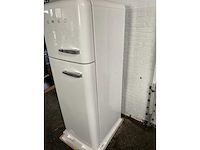 Smeg fab30lwh5 koel- en vriescombinatie scharnier links wit - afbeelding 3 van  5