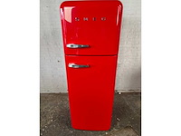 Smeg fab30rrd5 - koel- en vriescombinatie - scharnier rechts - rood - afbeelding 2 van  9