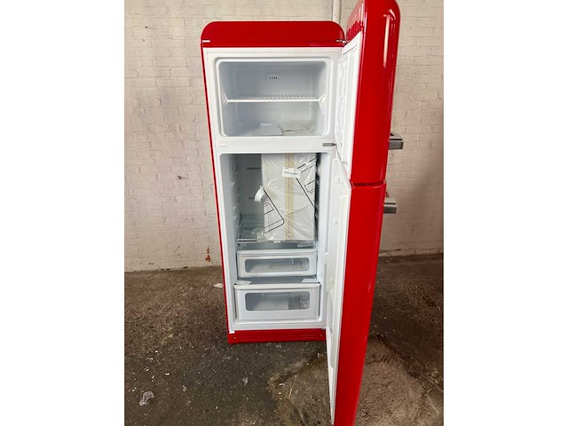 Smeg fab30rrd5 - koel- en vriescombinatie - scharnier rechts - rood - afbeelding 3 van  9