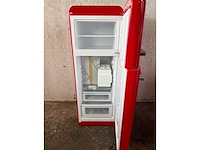 Smeg fab30rrd5 koel- en vriescombinatie scharnier rechts rood - afbeelding 2 van  8