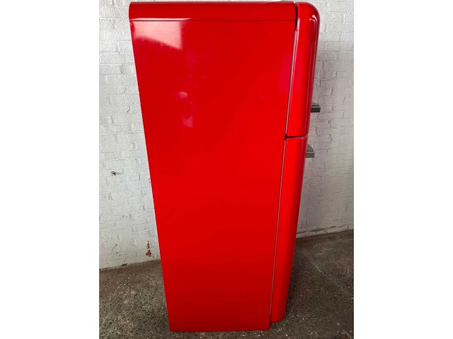 Smeg fab30rrd5 koel- en vriescombinatie scharnier rechts rood - afbeelding 5 van  8