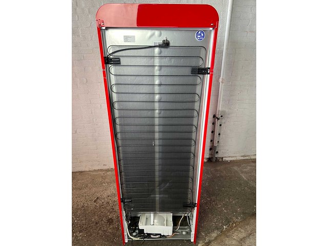 Smeg fab30rrd5 koel- en vriescombinatie scharnier rechts rood - afbeelding 7 van  8
