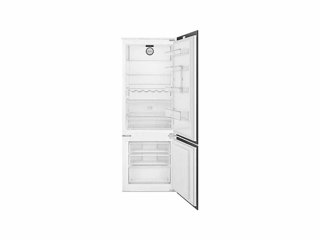 Smeg koel-vriescombinatie c875tne 370 liter energielabel e - afbeelding 1 van  9
