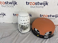 Smeg koffiemachine – espressomachine | emerio pizzarette origineel – 6-persoons pizza-oven - afbeelding 1 van  2