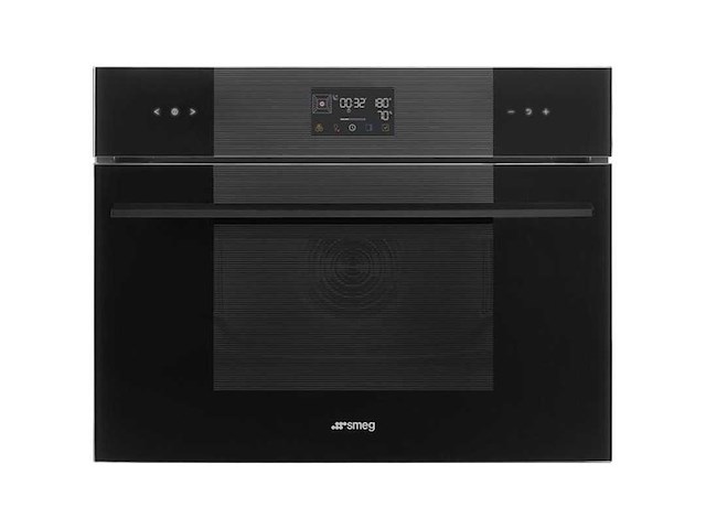 Smeg linea so4102s3b3 oven 41 l 3000 w zwart - afbeelding 2 van  3