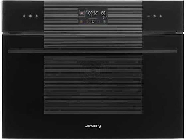 Smeg linea so4102s3b3 oven 41 l 3000 w zwart - afbeelding 1 van  5