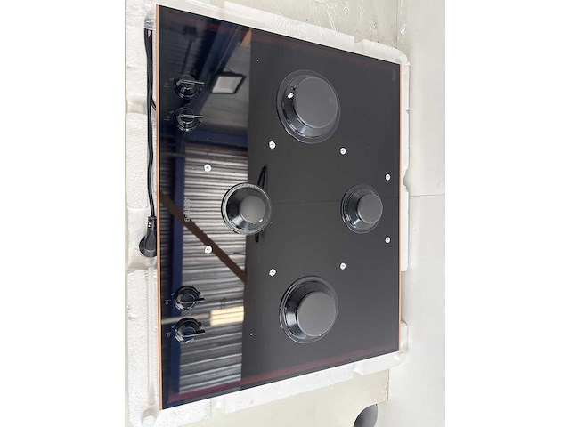 Smeg pv664lcnrde kookplaat zwart ingebouwd 65 cm gaskookplaat 4 zone(s) - afbeelding 5 van  5