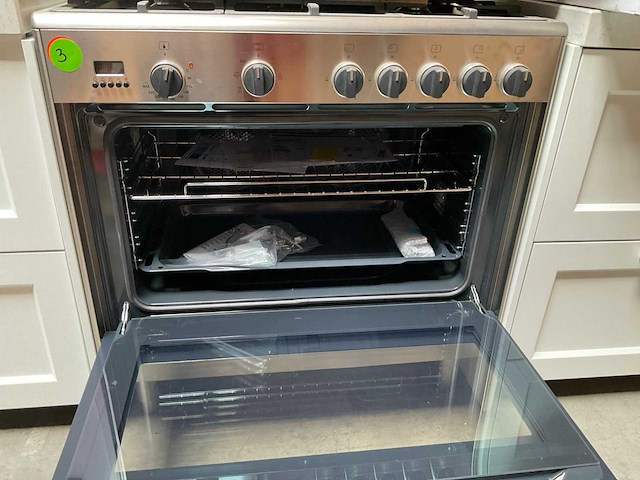 Smeg snlp90dx9 fornuis 90cm - afbeelding 1 van  3