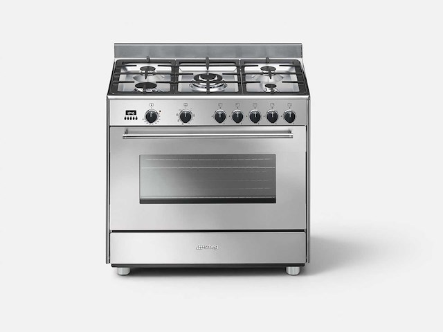 Smeg snlp90dx9 fornuis 90cm - afbeelding 1 van  6