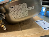 Smev 927 rvs aanrechtblad met 2-pits brander - afbeelding 4 van  4