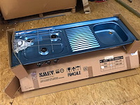 Smev caravan aanrecht met wasbak en kookplaat - afbeelding 1 van  5