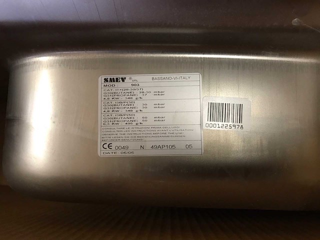 Smev caravan aanrecht met wasbak en kookplaat - afbeelding 5 van  5