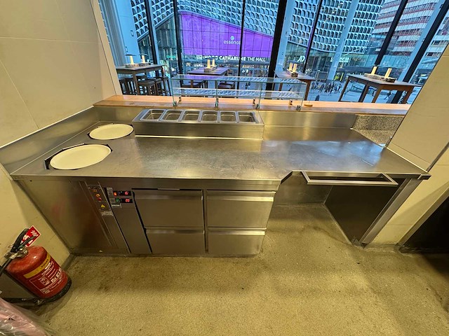 Smeva - koelwerkbank met bordenwarmer (c) - afbeelding 4 van  11