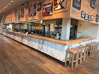 Smeva - pizza-koelwerkbank hoekopstelling (combinatiekavel 32 en 33) (c)