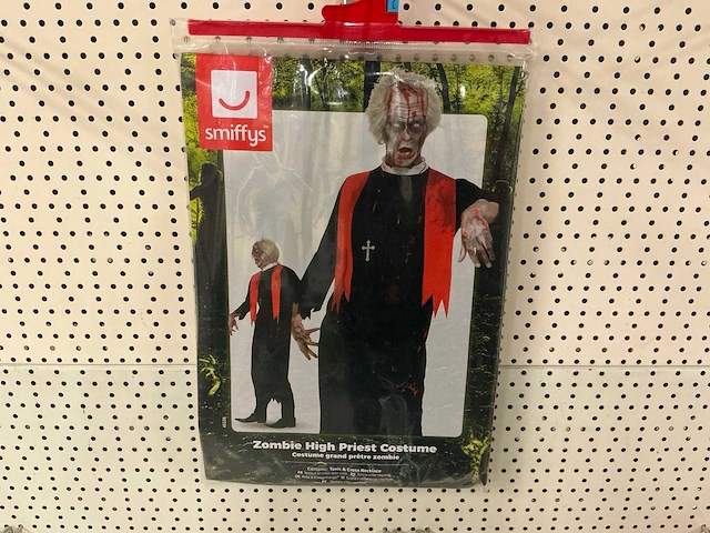 Smiffys zombie priester verkleedkostuum - maat m/l (10x) - afbeelding 1 van  3