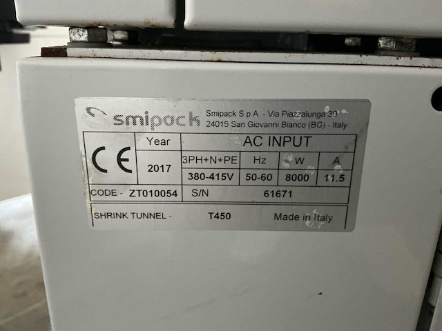 Smipack foliesealer met krimptunnel - afbeelding 9 van  20