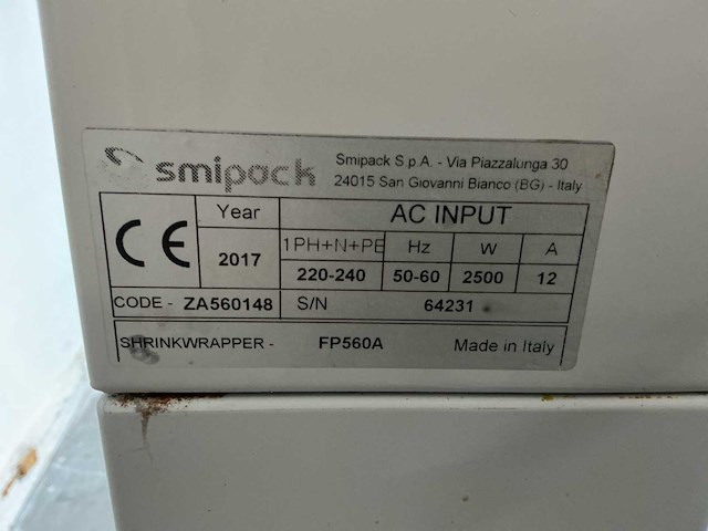 Smipack foliesealer met krimptunnel - afbeelding 18 van  20
