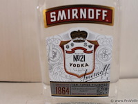 Smirnoff no 21 vodka - 20 cl - winkelverkoopprijs € 4.45 - afbeelding 2 van  3