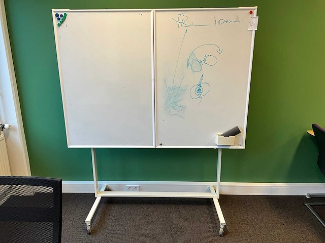 Smit verrijdbaar whiteboard - afbeelding 2 van  3