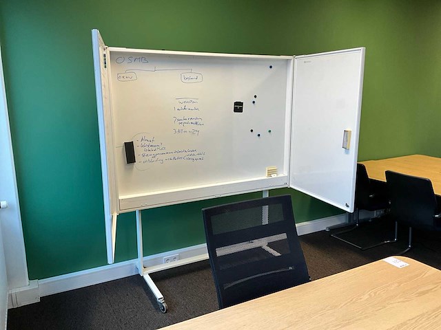 Smit verrijdbaar whiteboard - afbeelding 3 van  3
