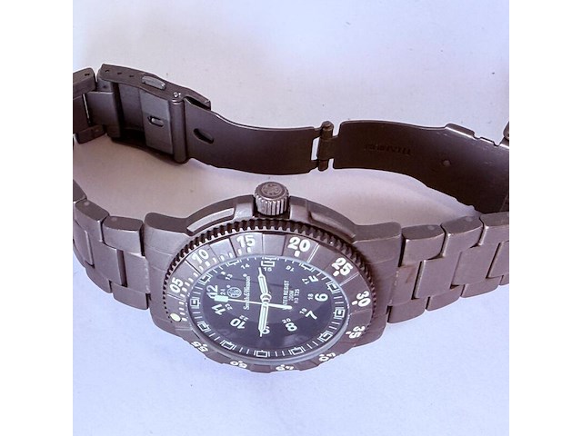 Smith & wesson titanium herenhorloge - afbeelding 5 van  9