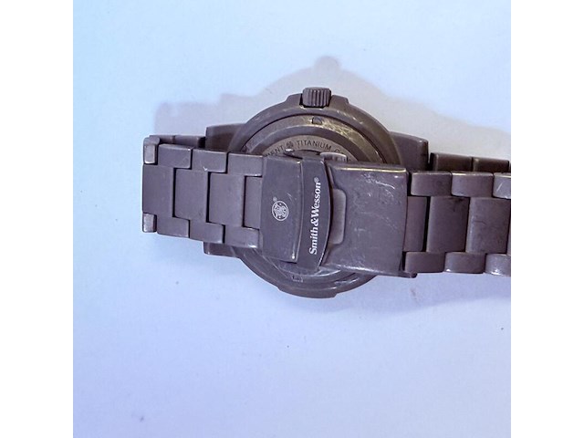 Smith & wesson titanium herenhorloge - afbeelding 7 van  9