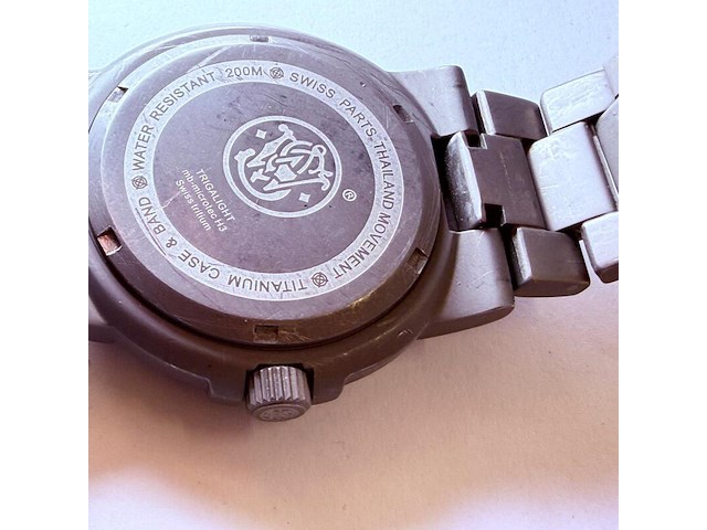 Smith & wesson titanium herenhorloge - afbeelding 9 van  9