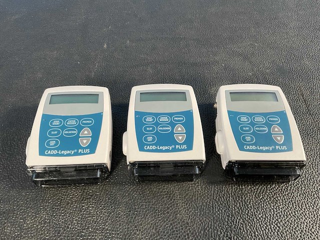 Smiths industrie - cadd legacy plus - infusion pumps (3x) - afbeelding 1 van  6