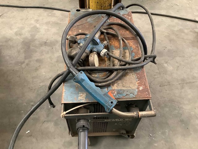 Smitweld - migweld 160 - mig lasapparaat - afbeelding 2 van  3