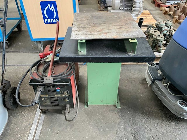 Smitweld migweld 160 lastafo met lastafel - afbeelding 2 van  5