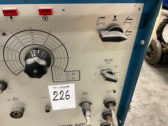 Smitweld tgw220 tig-lasmachine - afbeelding 10 van  13