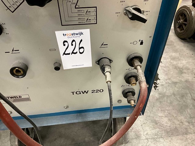 Smitweld tgw220 tig-lasmachine - afbeelding 11 van  13