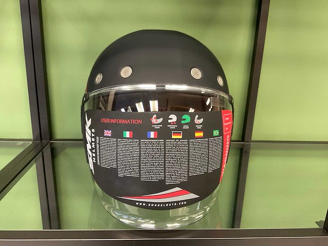 Smk retrojet - m helm - afbeelding 2 van  8